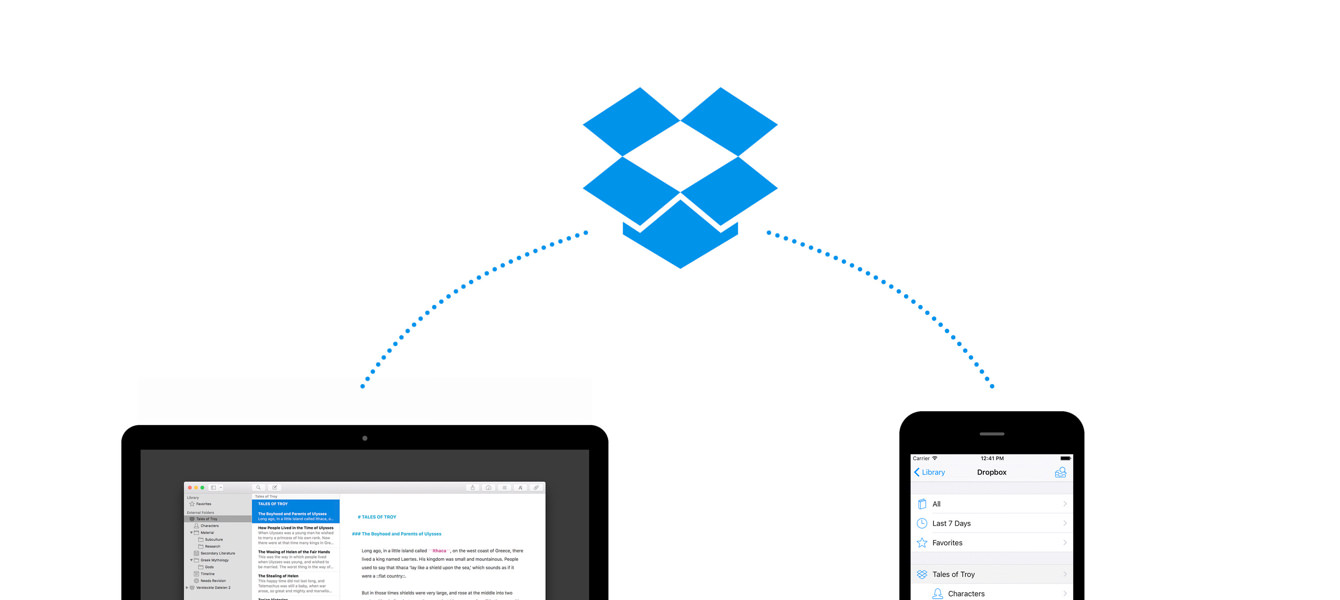 Dropbox Support on iOS